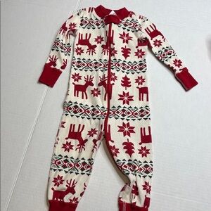 Hanna Andersson organic cotton sleeper, 12-18 months